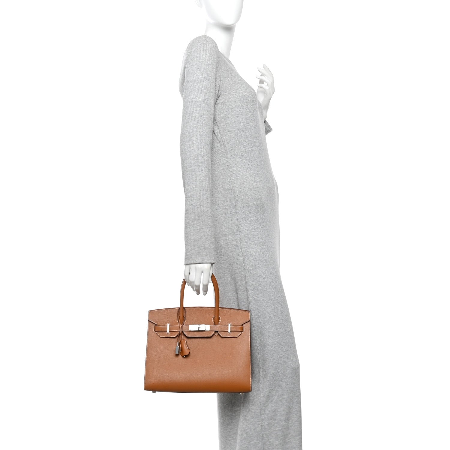 Hermes Epsom Birkin Sellier 30 Gold 2 of 11