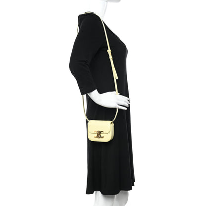 Celine Shiny Calfskin Mini Triomphe Pollen 2 of 11