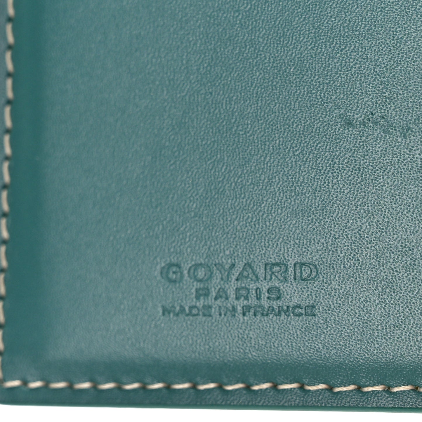 Goyardine Saint Pierre Card Holder Green