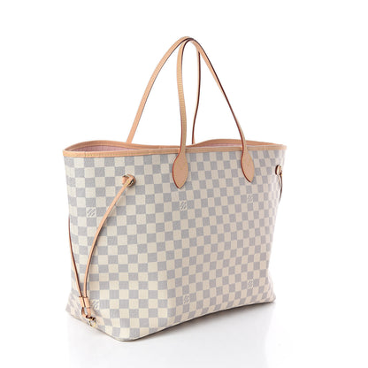 Louis Vuitton Damier Azur Neo Neverfull GM Rose Ballerine 3 of 10