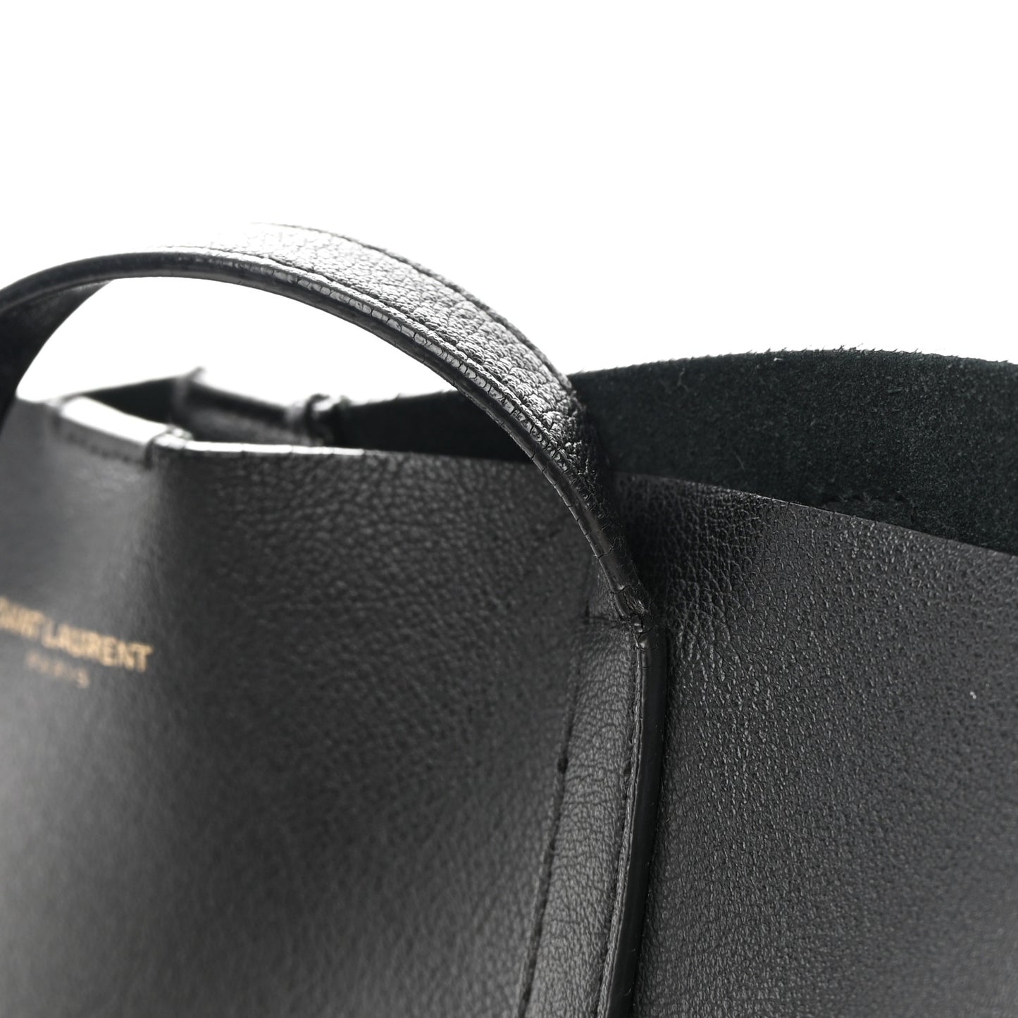 Calfskin Large Shopping Tote Black