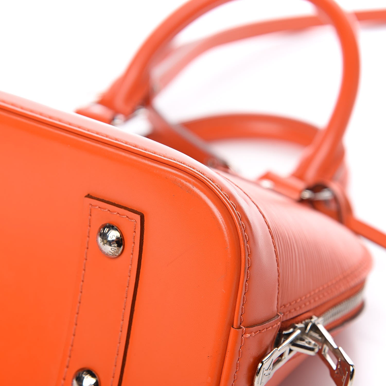 Louis Vuitton Epi Alma BB Piment 9 of 10