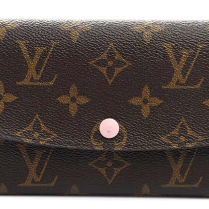 Louis Vuitton Monogram Emilie Wallet Rose Ballerine 8 of 8