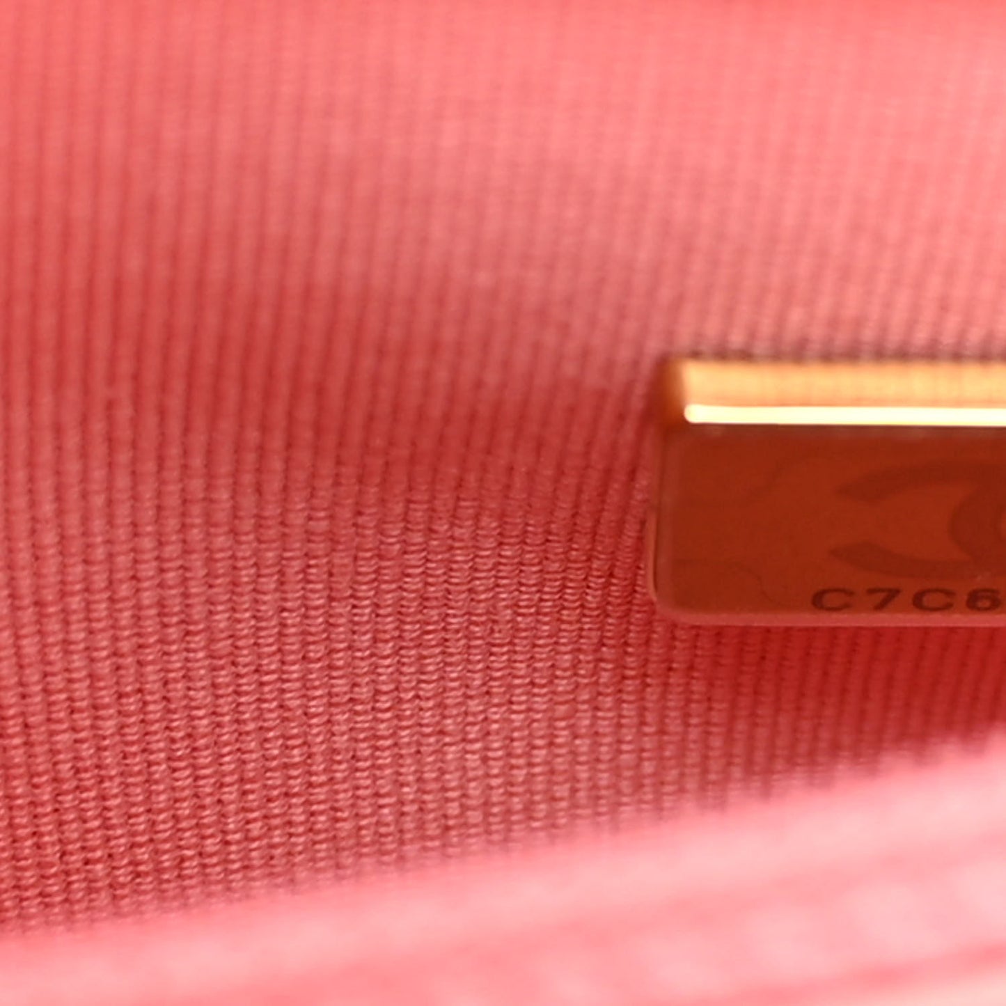 Shiny Aged Calfskin Quilted Nano Kelly Shopper Coral Pink