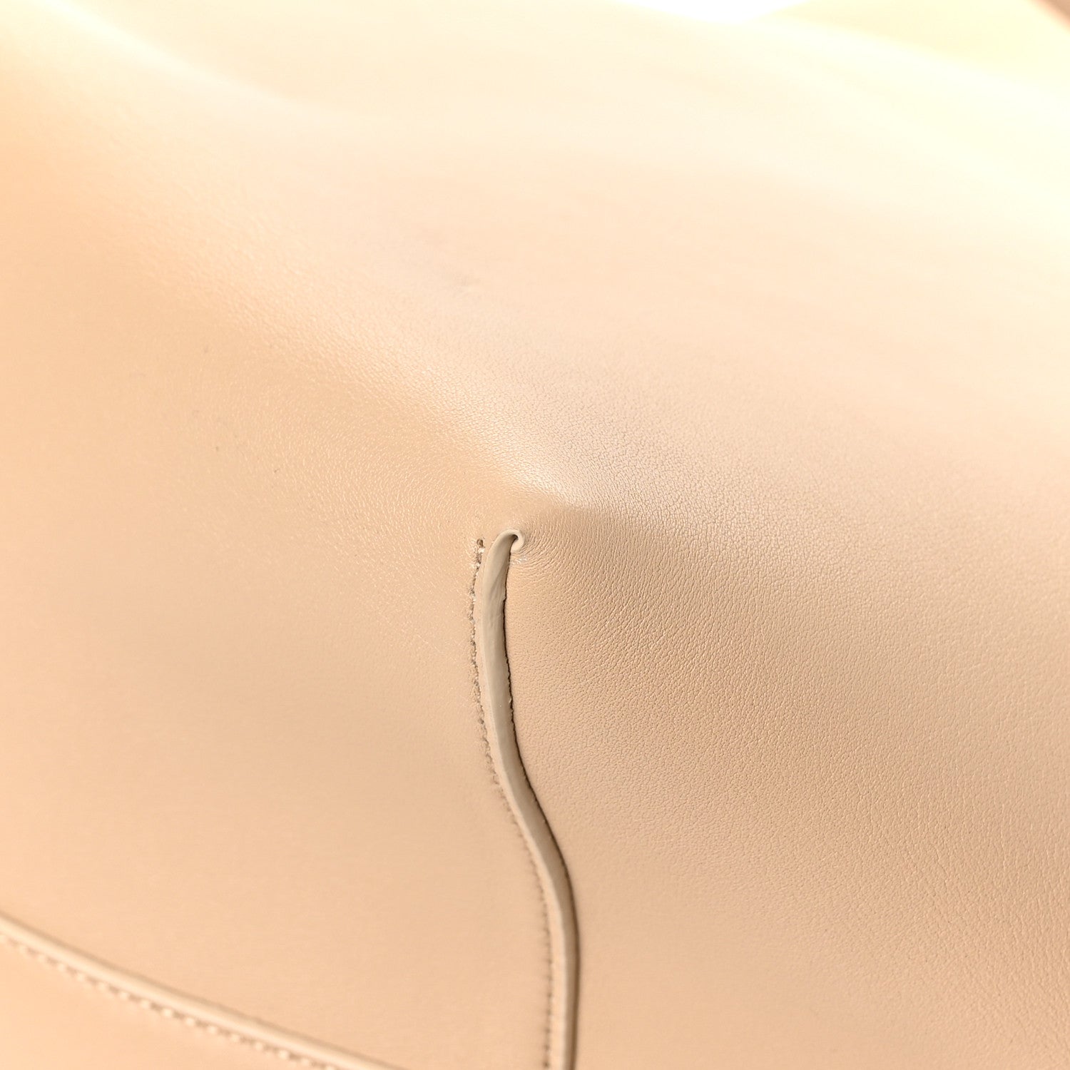 The Row Grained Calfskin Large N/S Park Tote Dune 11 of 11