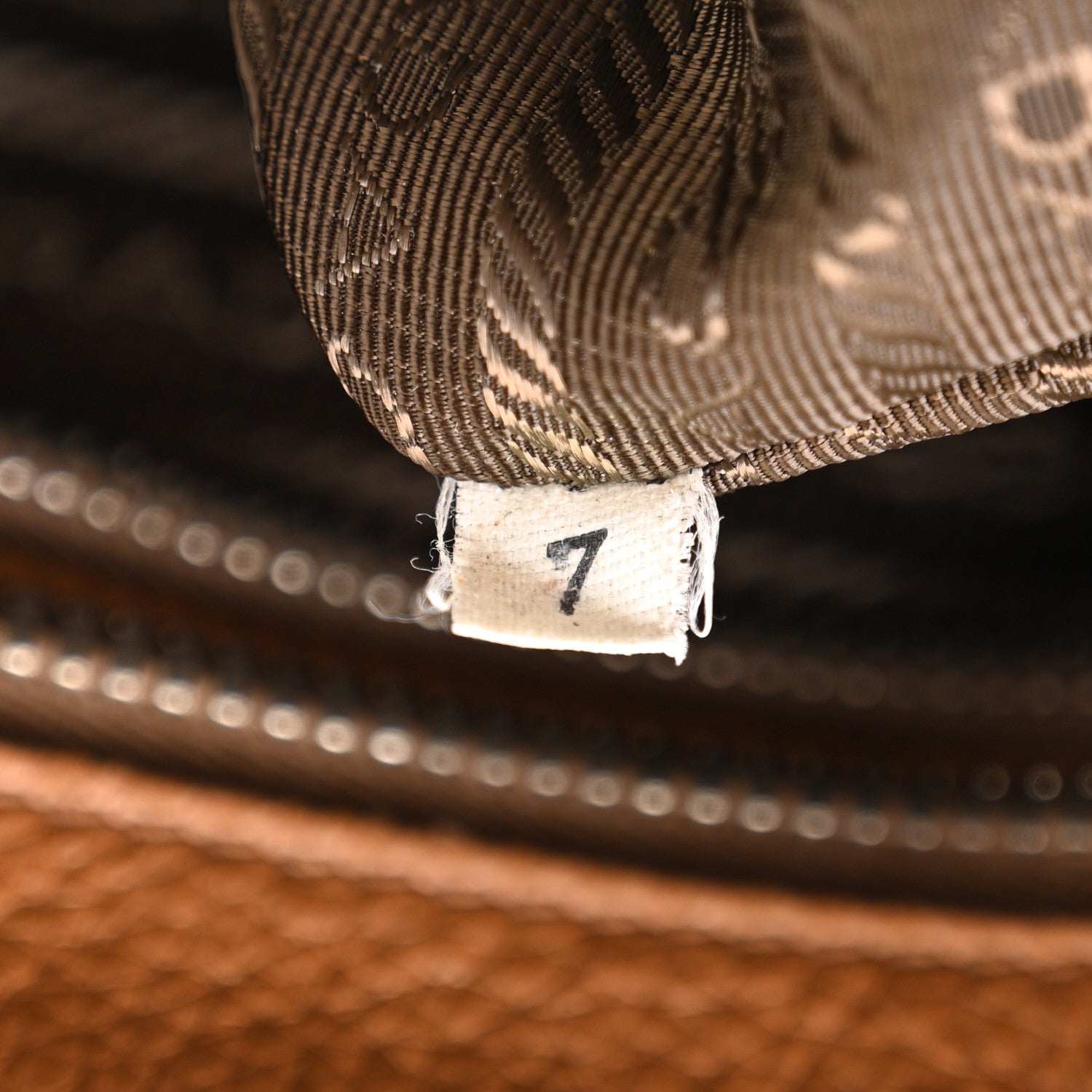 Prada Vitello Daino Satchel Nocciolo 8 of 13