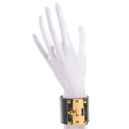 Hermes Chamonix Extreme Kelly Bracelet Small Black 2 of 7