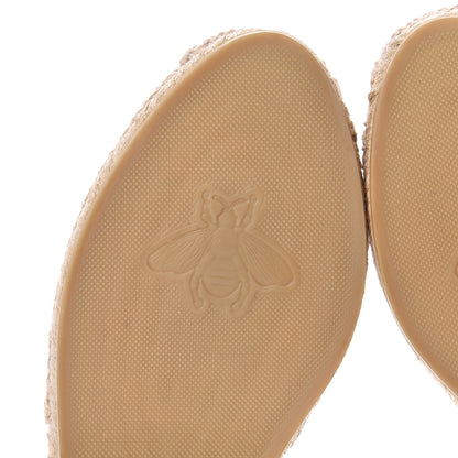 Gucci Canvas Logo Espadrilles 37 Greggio White 7 of 10