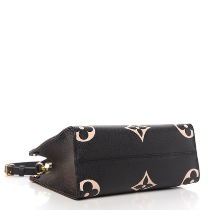 Louis Vuitton Empreinte Monogram Giant Onthego PM Black Beige 4 of 11