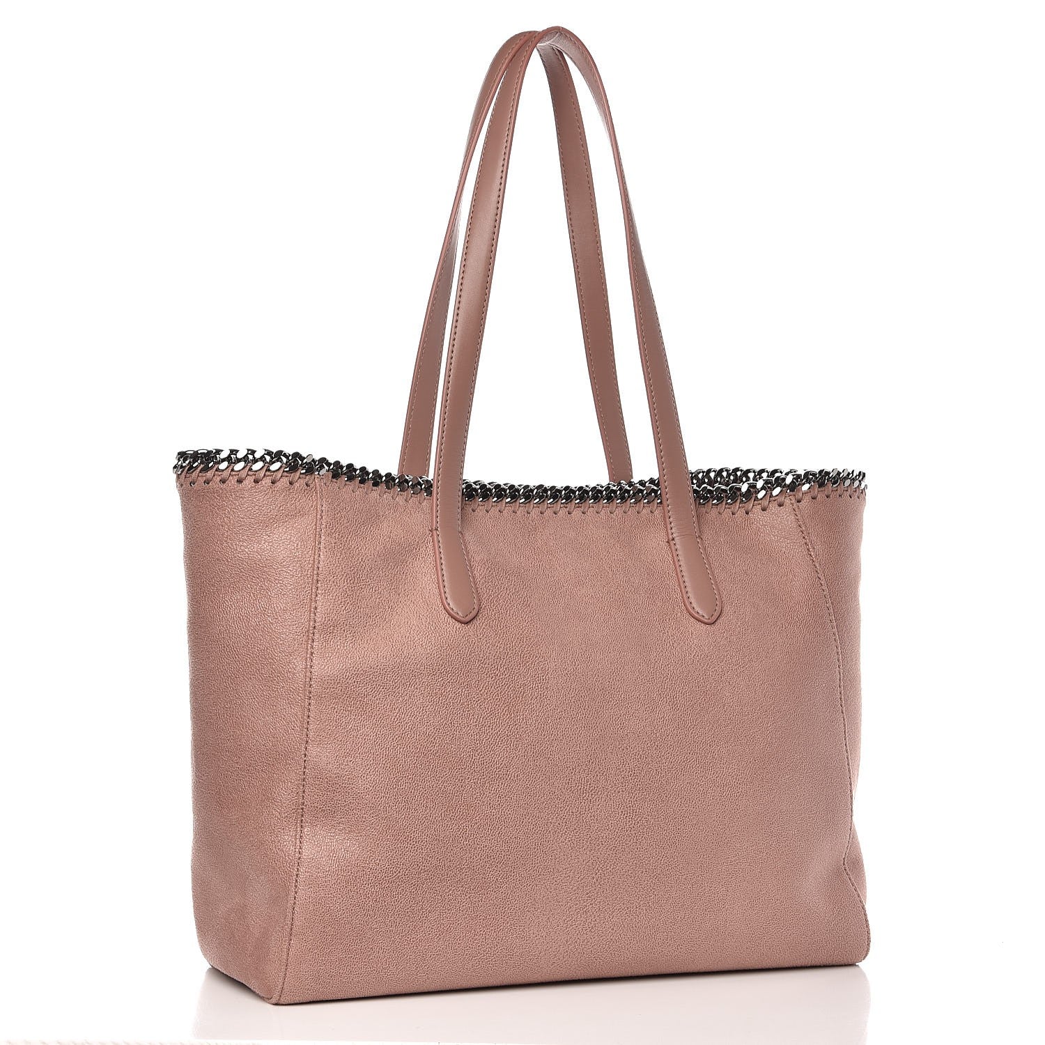 Stella McCartney Shaggy Deer Falabella East West Shopper Tote Pink 3 of 7