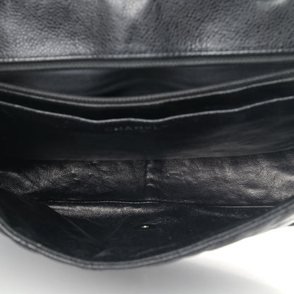 Chanel Caviar Quilted Jumbo Single Flap Black 4 of 6