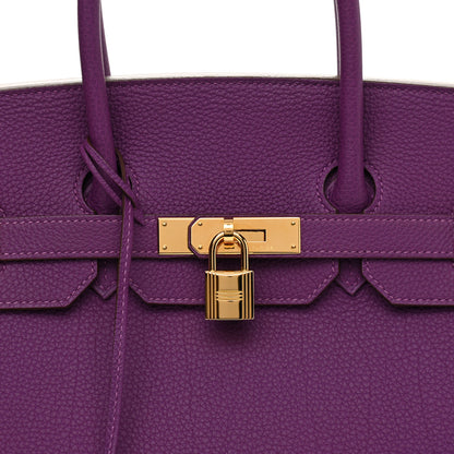 Hermes Togo Birkin 35 Anemone 8 of 11