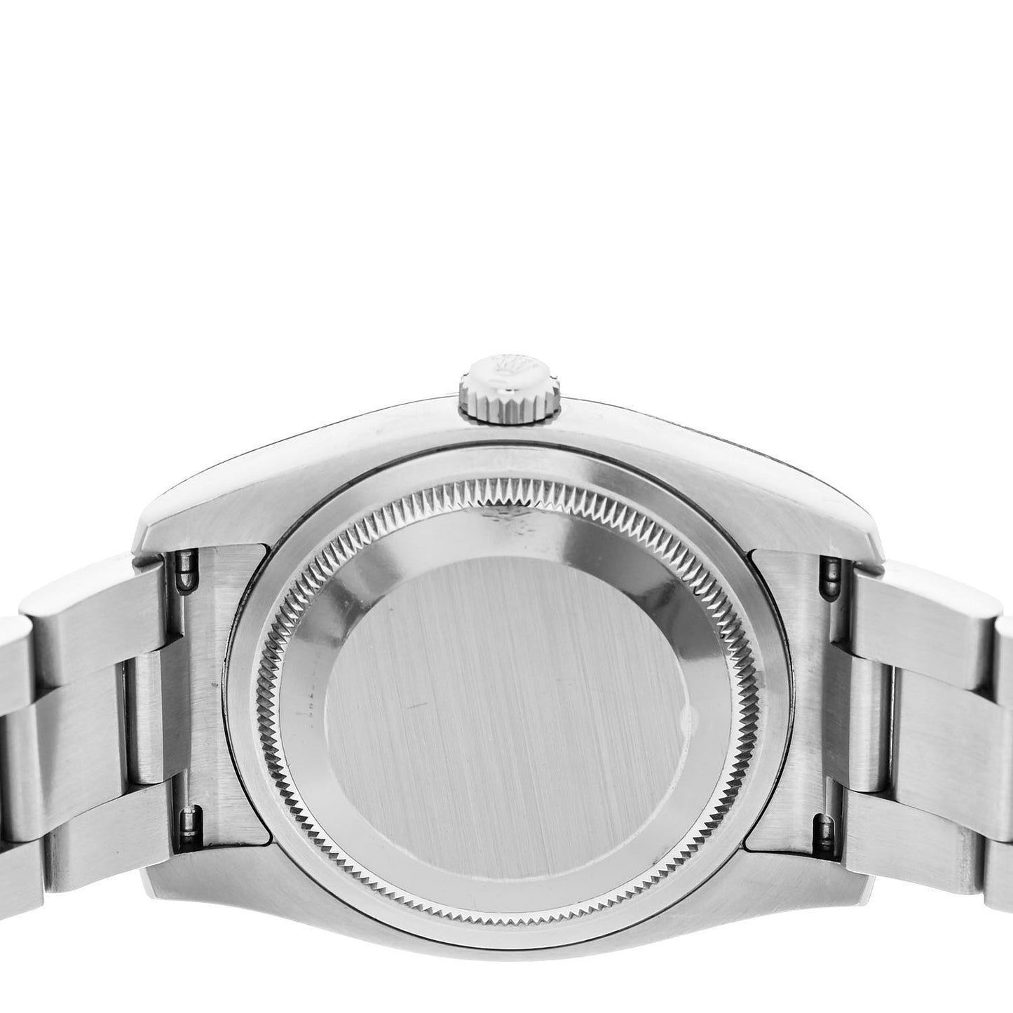 Stainless Steel 18K White Gold 36mm Oyster Perpetual Datejust Watch Silver Roman 116234