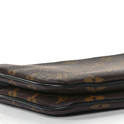 Louis Vuitton Monogram World Tour Double Zip Pochette 7 of 9