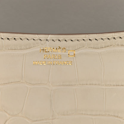 Hermes Matte Alligator Constance 18 Beton 6 of 11
