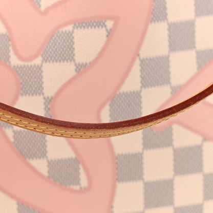 Louis Vuitton Damier Azur Tahitienne Neverfull MM 22 of 23
