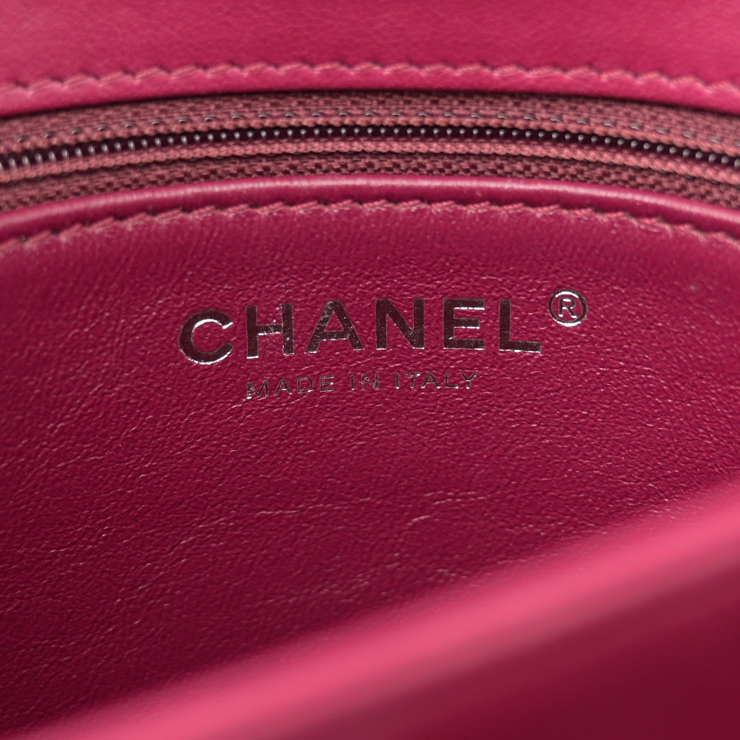 Chanel Lambskin Quilted Medium Trendy CC Flap Dual Handle Bag Dark Pink 6 of 16