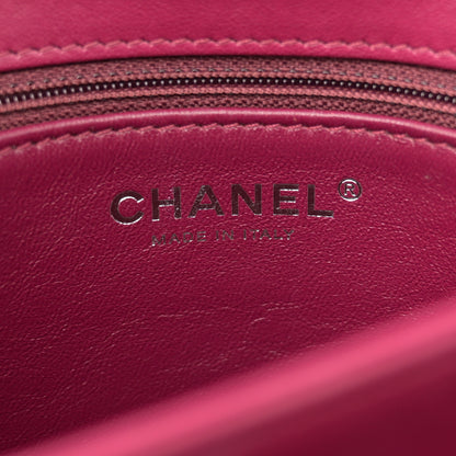 Chanel Lambskin Quilted Medium Trendy CC Flap Dual Handle Bag Dark Pink 6 of 16