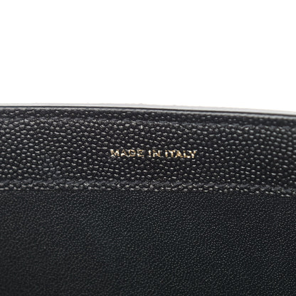 Saint Laurent Grain De Poudre Mini Uptown Crossbody Bag Black 9 of 14