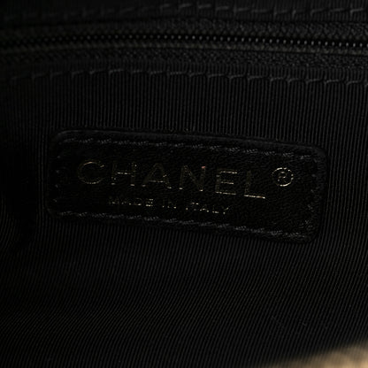 Chanel Calfskin Quilted Small Chain Me Tote Black 6 of 7