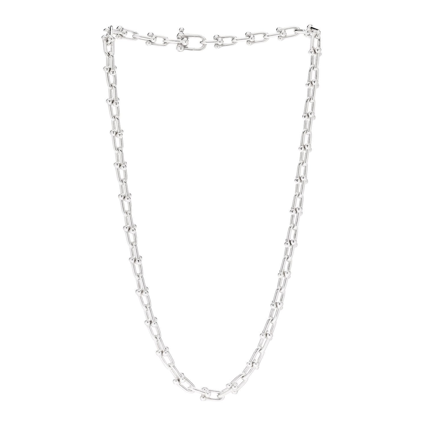 Sterling Silver Small HardWear Link Necklace