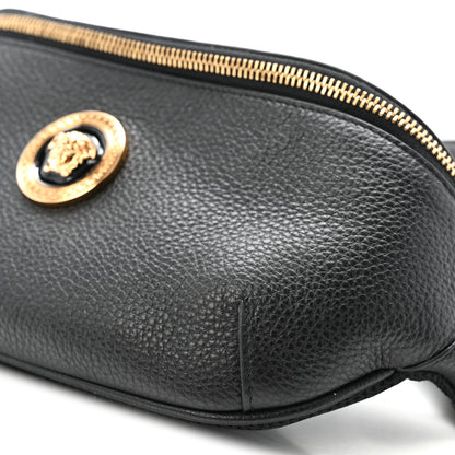 Versace Grained Calfskin Vanitas Medea Belt Bag Black 9 of 9