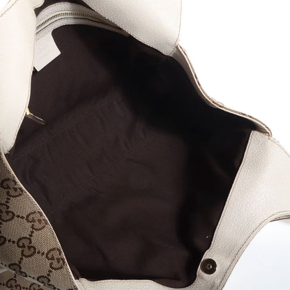 Gucci Monogram Charmy Medium Shoulder Bag Off White 5 of 14