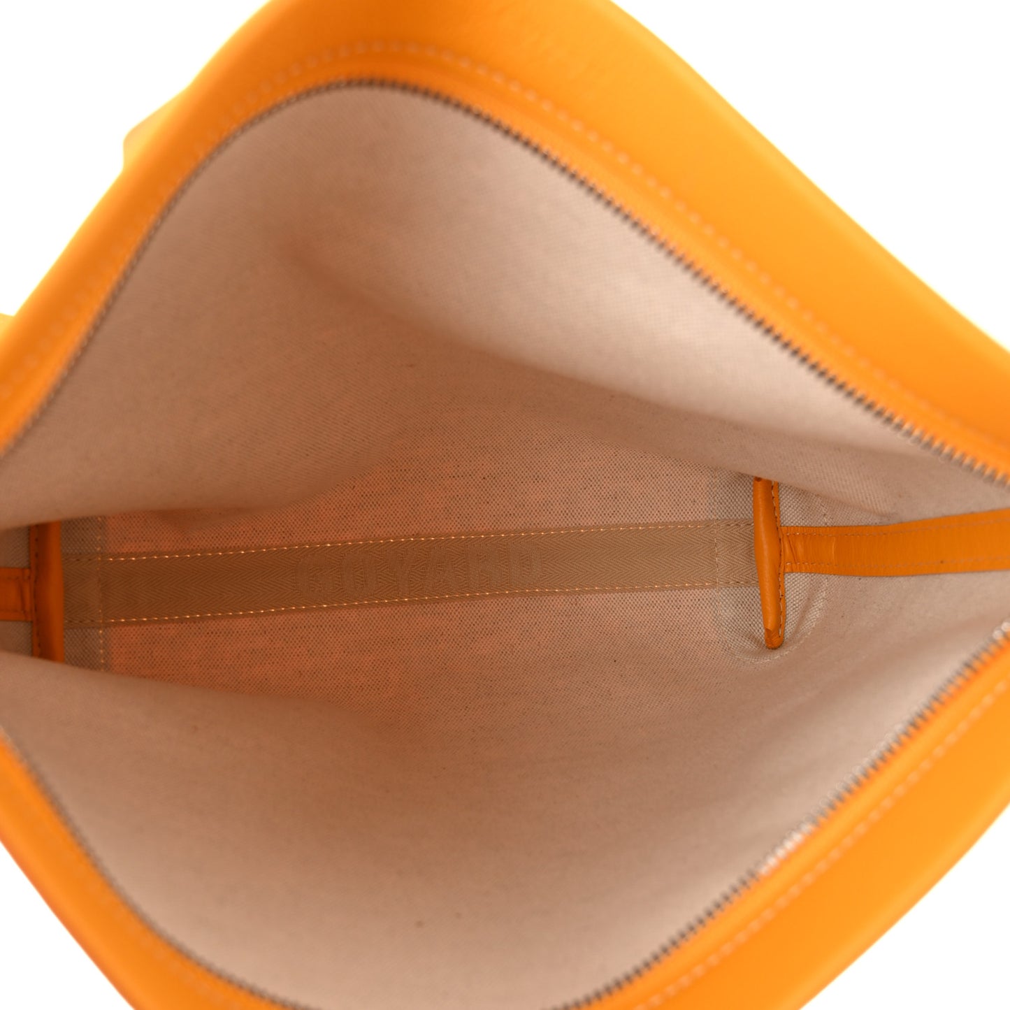 Goyardine Conti Pouch Yellow