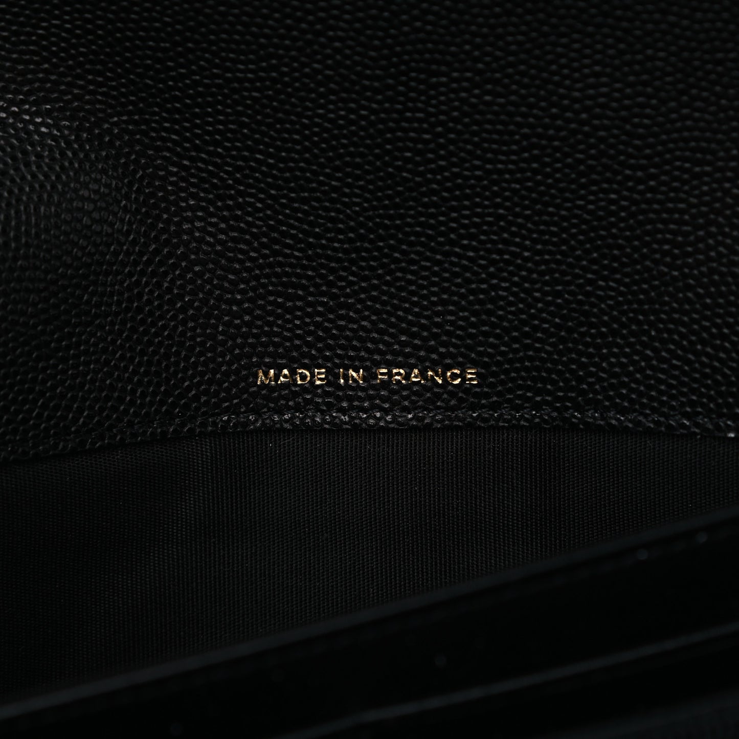Caviar Quilted Large Boy Gusset Flap Wallet Black