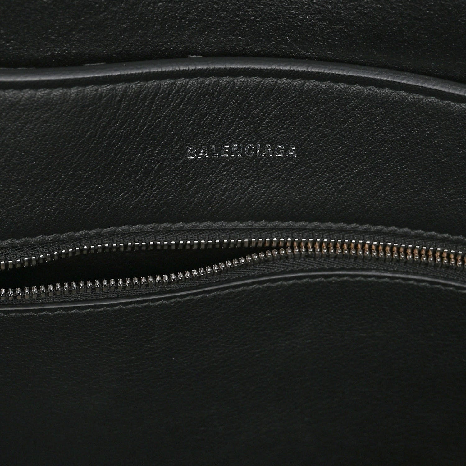 Balenciaga Calfskin Small Everyday Tote Bag Black 6 of 9