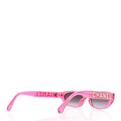 Chanel Rectangle Sunglasses 71280A Pink 5 of 7