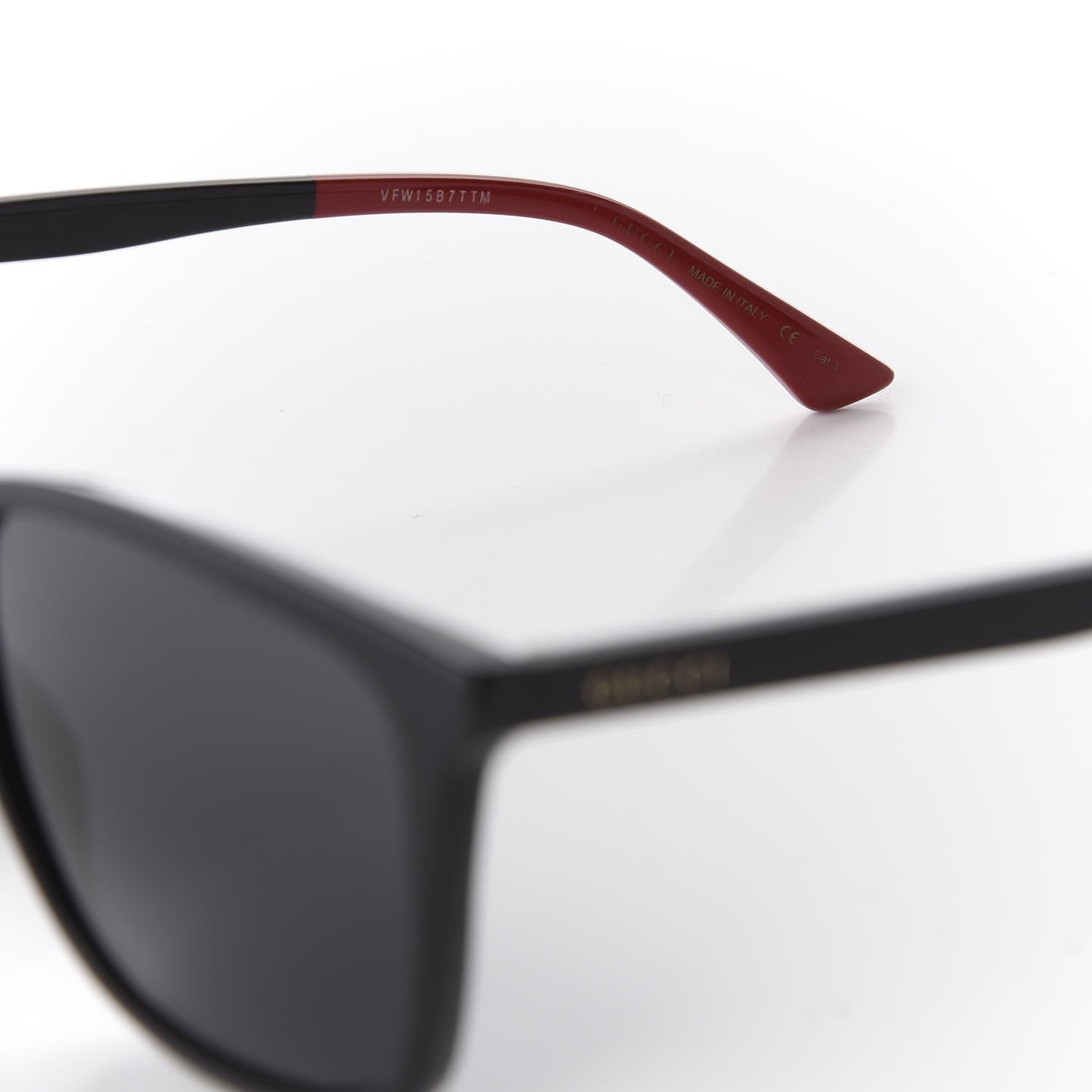 Gucci Acetate Square Sunglasses GG0404S Black 5 of 7