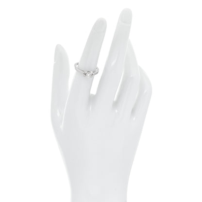 Cartier Platinum Diamond .21ct Ballerine Solitaire Engagement Ring 51 5.75 2 of 6