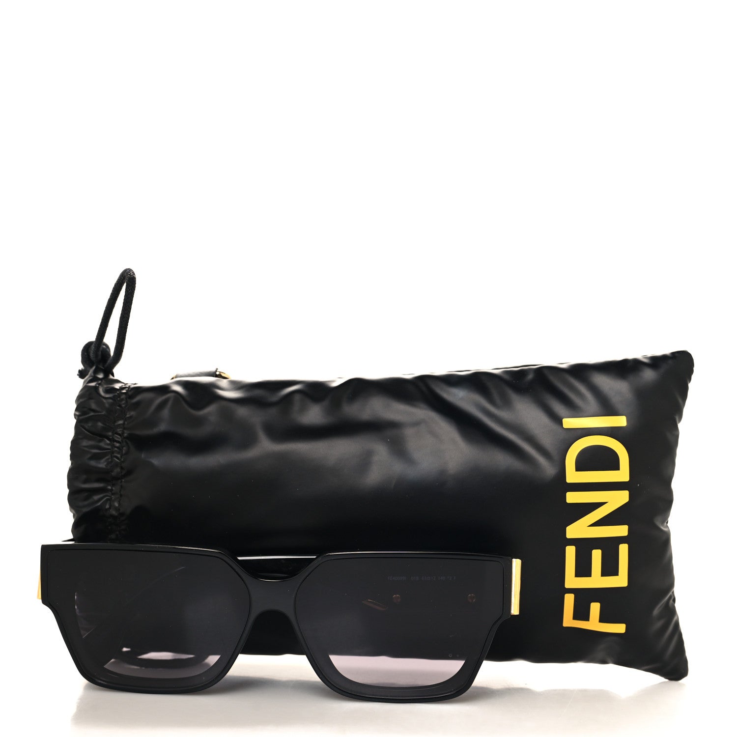 Fendi Acetate Fendi First Sunglasses FE40099I Black 1657529