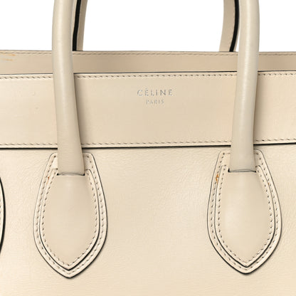 Celine Smooth Calfskin Mini Luggage Cream 7 of 9