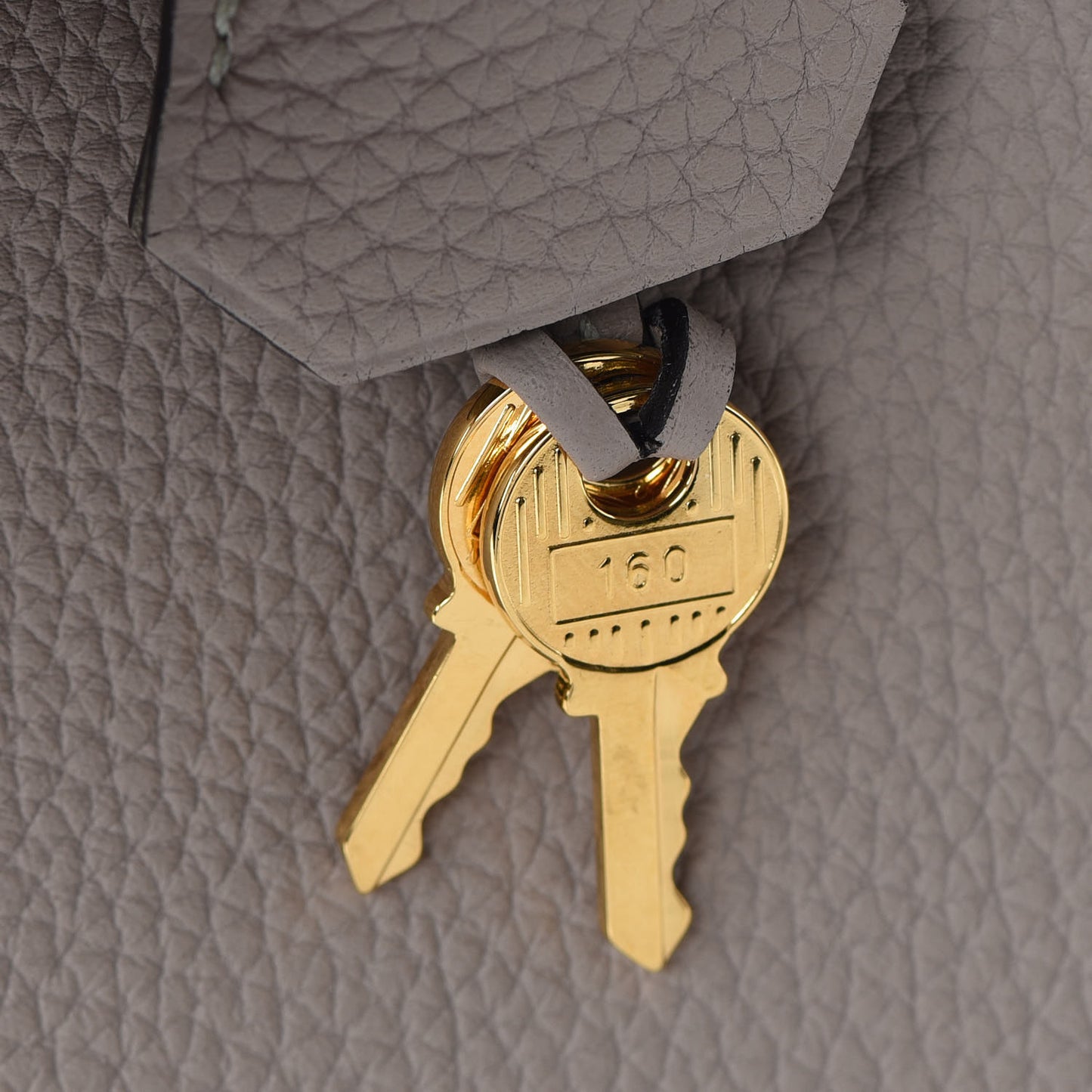 Togo Birkin 35 Gris Tourterelle