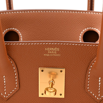 Hermes Epsom Birkin 30 Gold 11 of 19