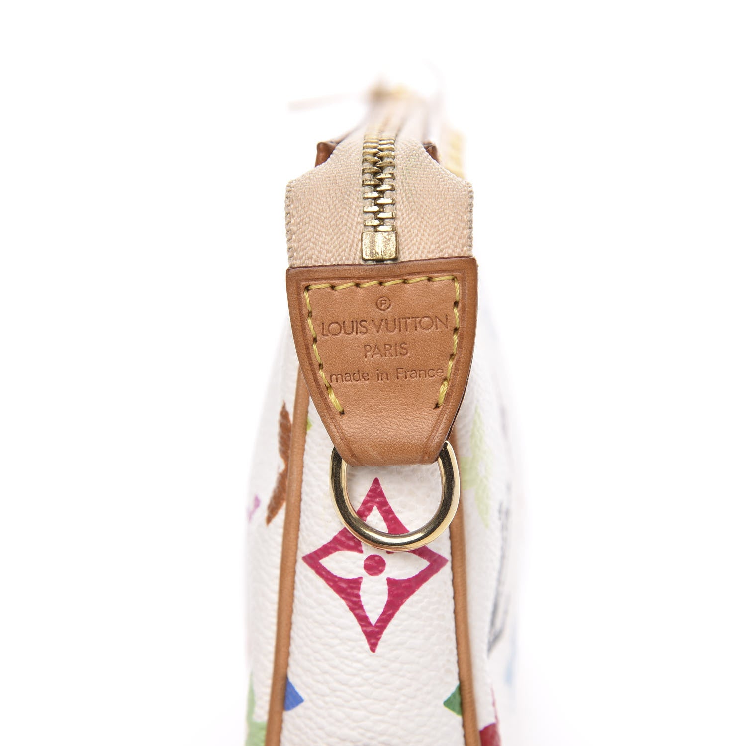 Louis Vuitton Monogram Multicolor Pochette Accessories White 8 of 13