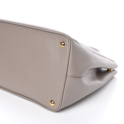 Prada Saffiano Lux Large Tote Argilla 9 of 11