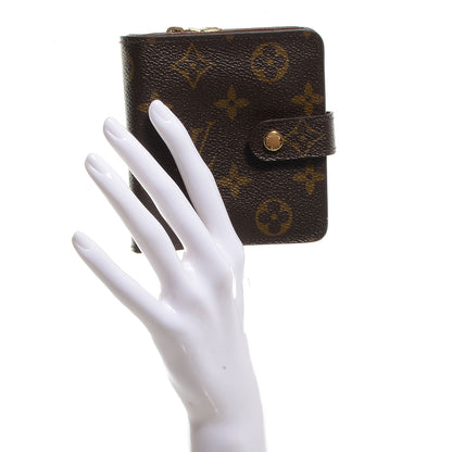 Louis Vuitton Monogram Compact Zippe Zipped Wallet 2 of 7