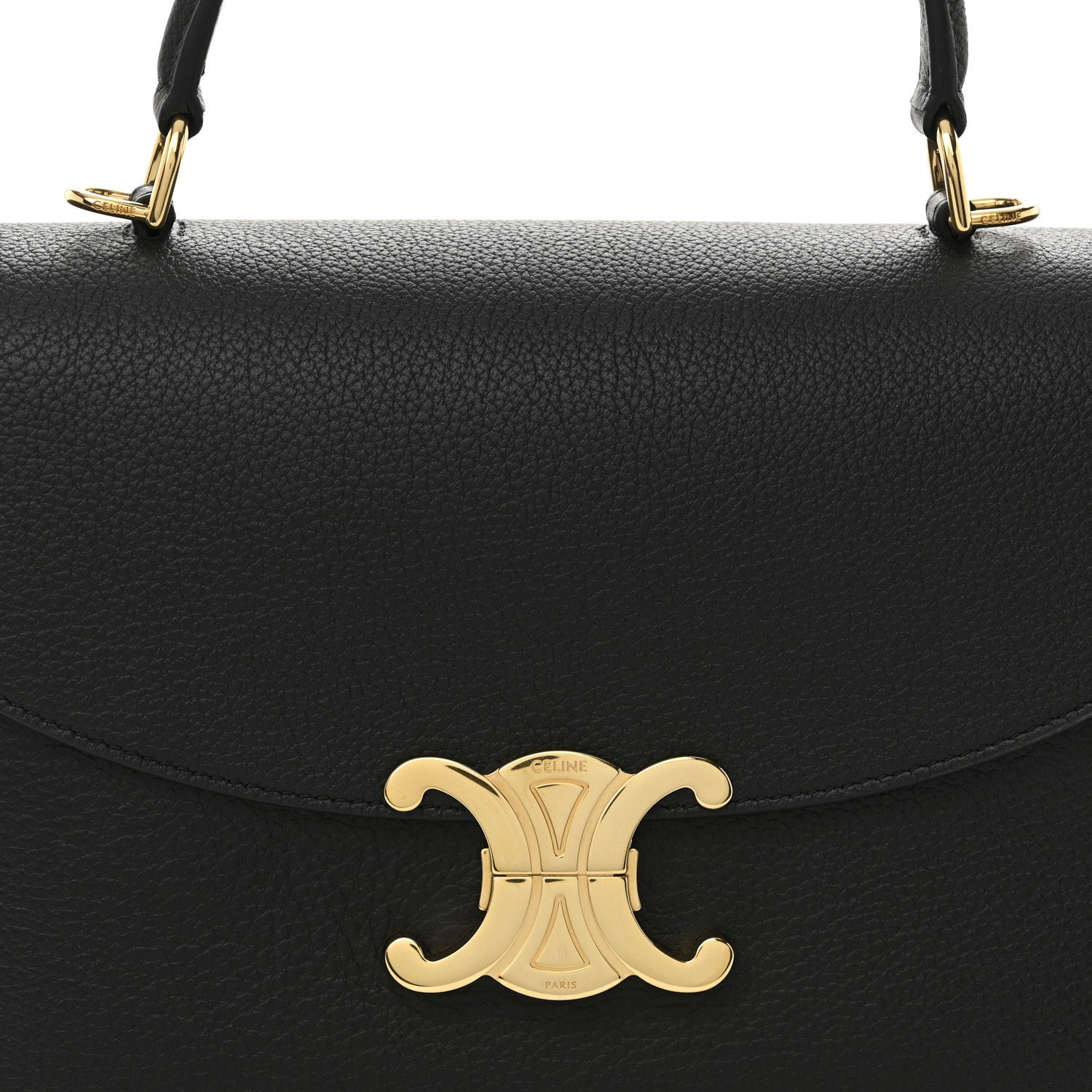 Celine Supple Calfskin Medium Nino Black 8 of 10