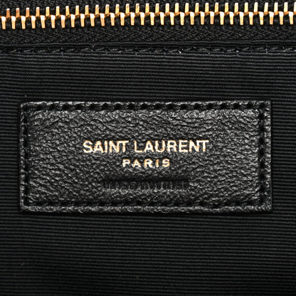 Saint Laurent Suede Large Calypso Caramel Cognac 7 of 11