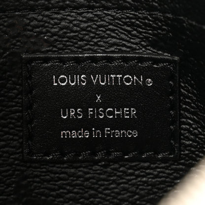 Louis Vuitton X UF Tufted Monogram Pochette Accessories White Black 6 of 12