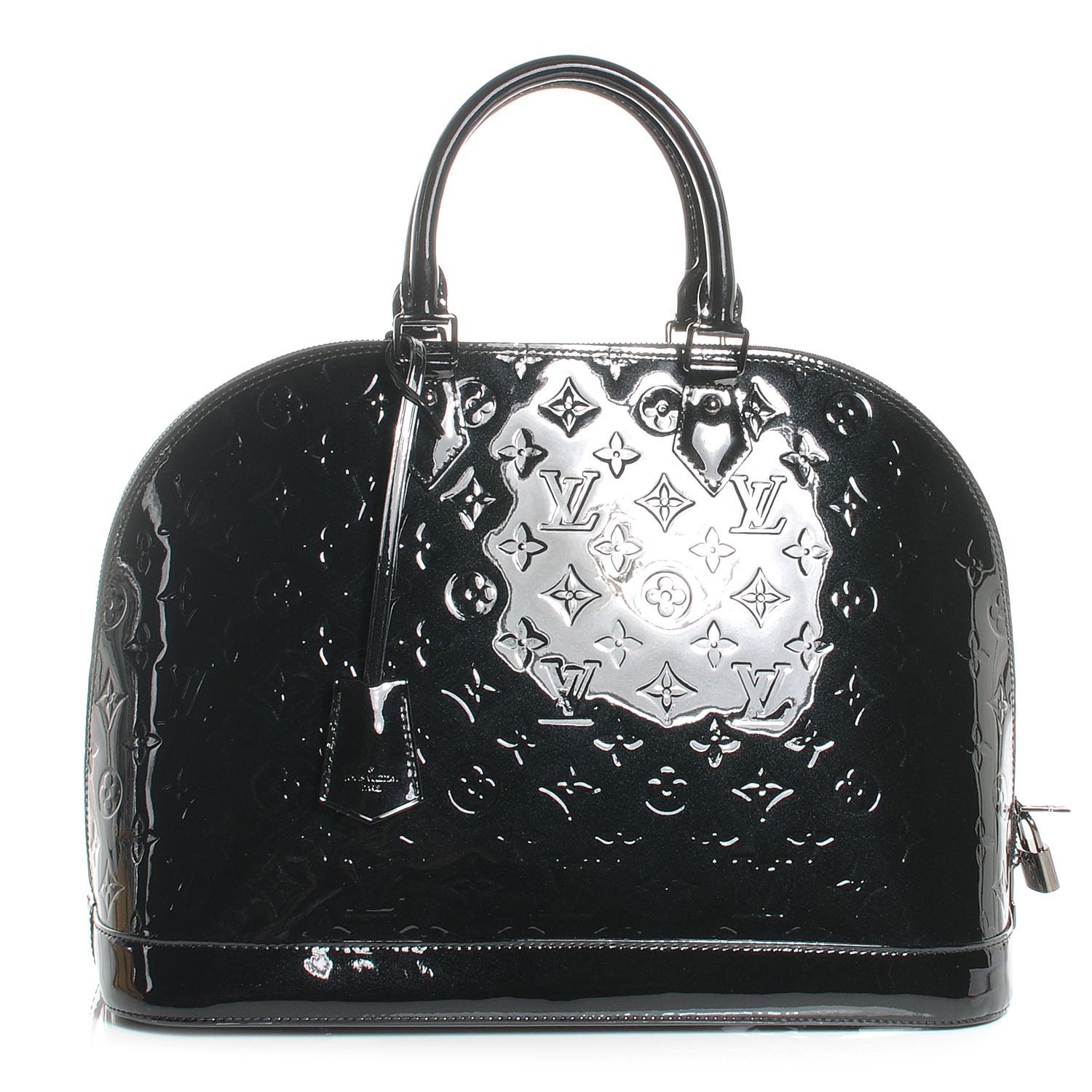 Louis Vuitton Vernis Alma GM Noir Magnetique 1 of 7