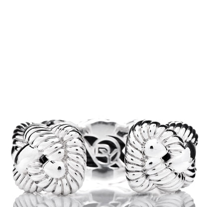 David Yurman Sterling Silver Large Woven Cable Cuff 3 of 5