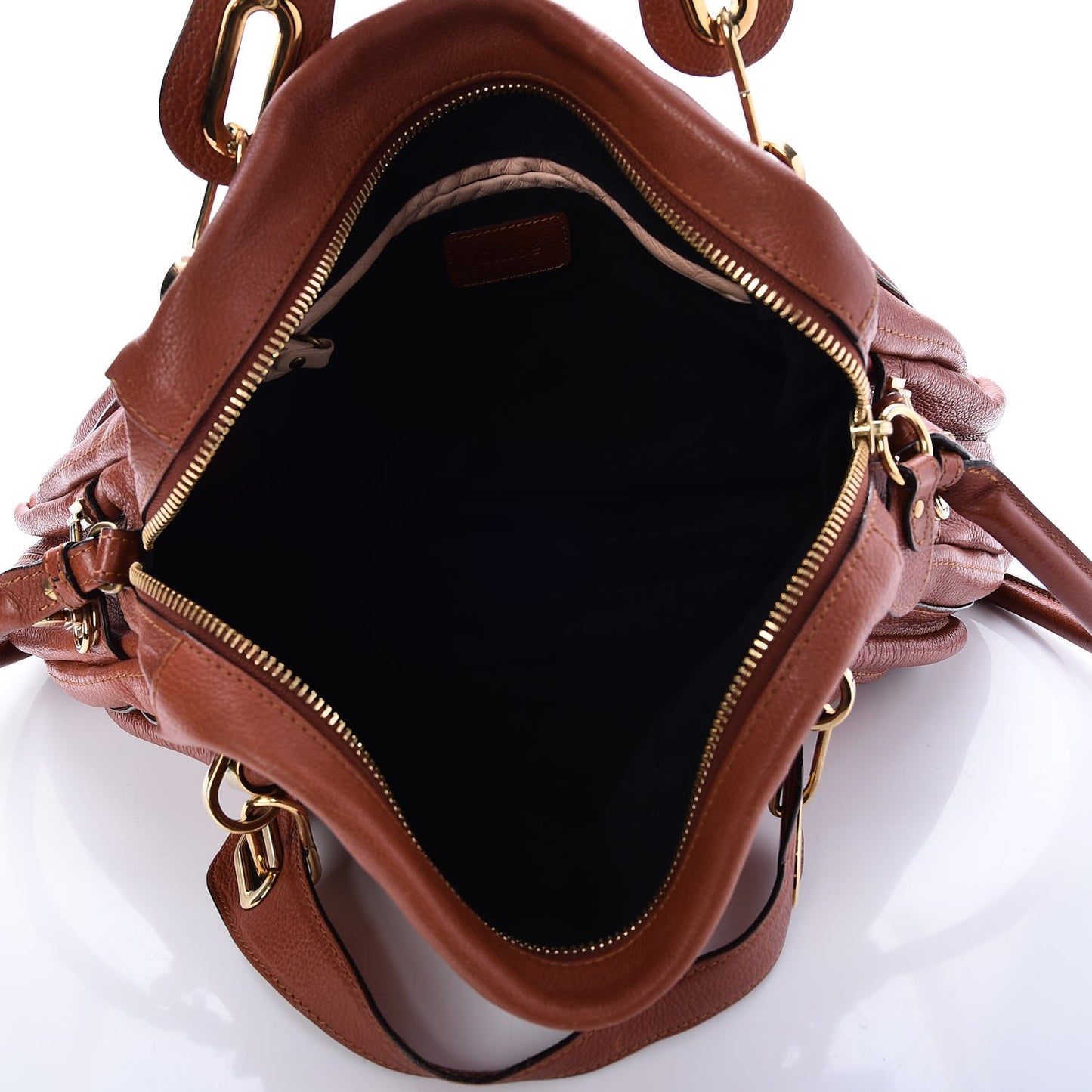 Calfskin Large Paraty Wood