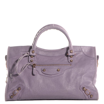 Balenciaga Agneau Giant 12 Rose Gold Hardware City Glycine 1 of 15