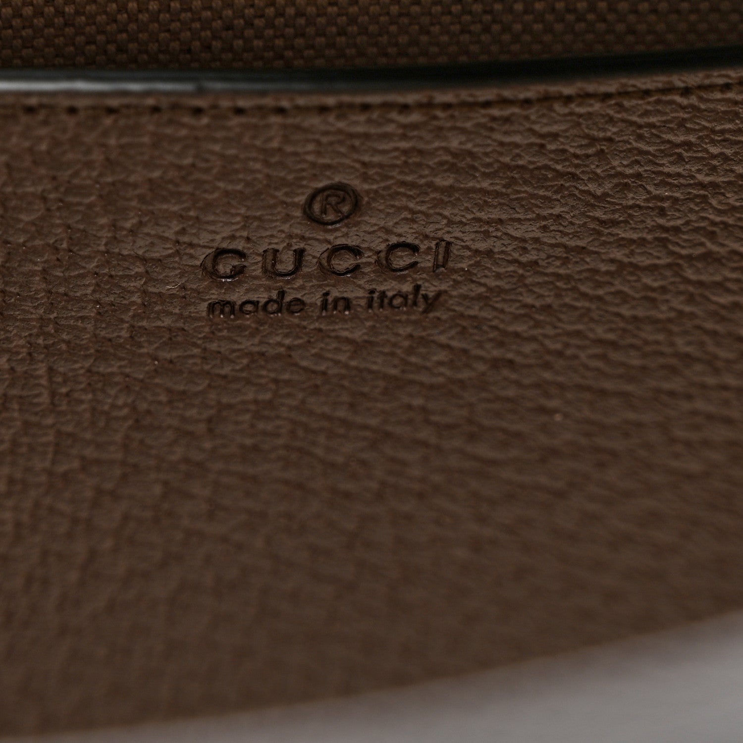 Gucci Monogram Jumbo GG Textured Dollar Calfskin Small Diana Tote Bag Camel Ebony New Acero 6 of 8