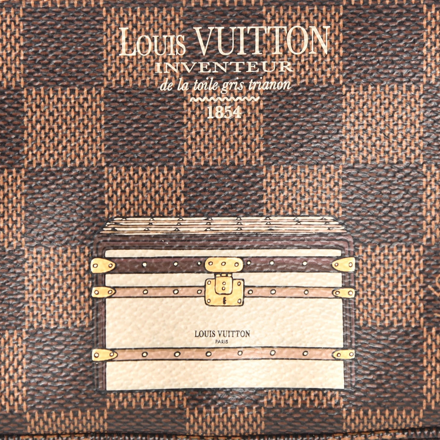 Damier Ebene Trunks and Locks Mini Pochette Accessories
