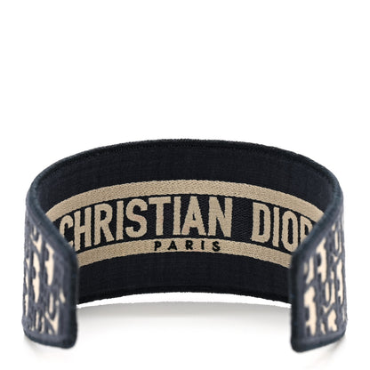 Christian Dior Oblique Headband Blue 3 of 4